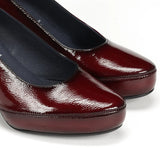 Dorking Classic Heels & Pumps Dorking Women's Blesa Pumps- Napplak Burgundy Patent