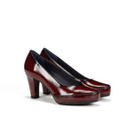 Dorking Classic Heels & Pumps Dorking Womens Blesa Napplak Pumps - Burgundy