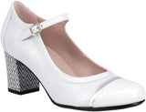 Dorking Mary Jane Heels Copy of Dorking Womens Rodin Pumps - Argento/Crimea/Plata