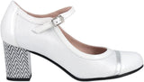 Dorking Mary Jane Heels Copy of Dorking Womens Rodin Pumps - Argento/Crimea/Plata