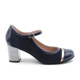 Dorking Mary Jane Heels Dorking Women's Rodin Pumps- Negro/Antracita