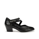 Dorking Mary Jane Heels Medium / Black / 35 EU Dorking Women's Dora Mary Jane Pumps- Negro/ Dust/ Plomo