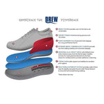 Drew Walking Shoes Drew Mens Player Shoes - Navy