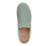 Earth Lifestyle Slip-On Sneakers Earth Women's Emilia Slip On Mules- Dust Green Nubuck
