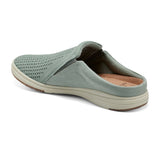 Earth Lifestyle Slip-On Sneakers Earth Women's Emilia Slip On Mules- Dust Green Nubuck