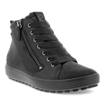 Ecco 0 - Shoes Ecco Womens Soft 7 Tred Sneaker Boots - Black