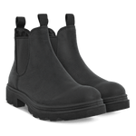 Ecco Ankle Boots Ecco Womens Grainer Chelsea Boots - Black