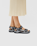 Ecco Flat Sandals Ecco Women's Offroad Sandals - Titanium