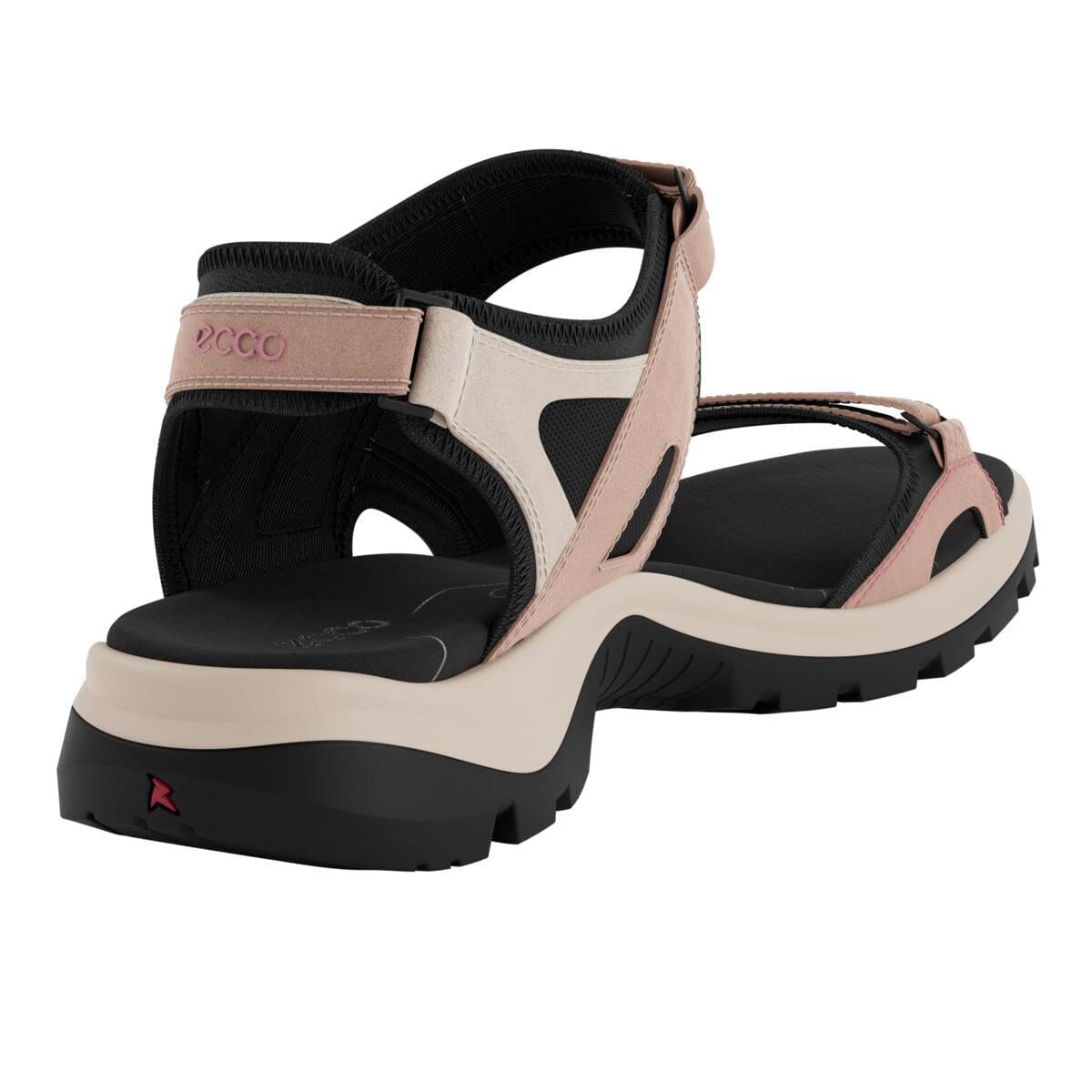Ecco Hiking & Athletic Sandals Ecco Women's Offroad Sandals- Rose Dust/ Limestone