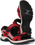 Ecco Hiking & Athletic Sandals Ecco Womens Offroad Yucatan Sandals - Chili Red/Damask Rose