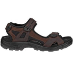 Ecco Hiking & Athletic Sandals Mocho/Mocho / 39 EU / D (Medium) Ecco Mens Offroad Yucatan Sandals - Mocha/Mocha