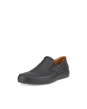 Ecco Lifestyle Slip-On Sneakers Ecco Men's Soft 7 Slip On Sneakers- Black