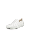 Ecco Lifestyle Slip-On Sneakers Ecco Women's Soft 7 Slip On Sneakers- White