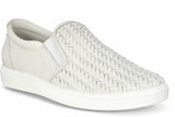 Ecco Lifestyle Slip-On Sneakers Ecco Womens Soft 7 Slip On Sneakers - White