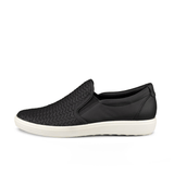 Ecco Lifestyle Slip-On Sneakers Medium / Black / 35 EU Ecco Women's Soft 7 Slip On Sneakers- Black