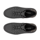 Ecco Lifestyle Sneakers Ecco Men's Move Leather Sneakers- Black/ Magnet
