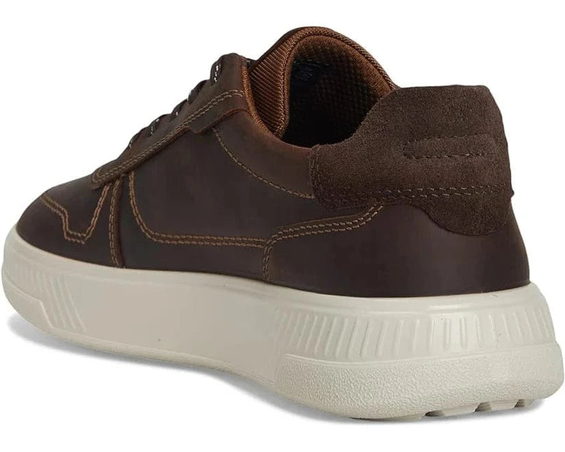 Ecco Lifestyle Sneakers Ecco Men's Move Leather Sneakers- Camel/ Coffee