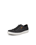 Ecco Lifestyle Sneakers Ecco Men's Soft 7 Lace Sneakers- Black Droid