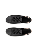 Ecco Lifestyle Sneakers Ecco Women's Soft 7 Sneakers- Black/ Rose Dust