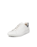 Ecco Lifestyle Sneakers Ecco Women's Soft 7 Sneakers- White/ Pure Silver