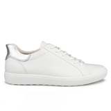 Ecco Lifestyle Sneakers Medium / White / 35 EU Ecco Women's Soft 7 Sneakers- White/ Pure Silver