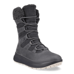 Ecco Mid Boots Ecco Womens Solice Waterproof Leather Boots - Magnet