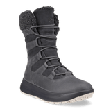Ecco Mid Boots Ecco Womens Solice Waterproof Leather Boots - Magnet