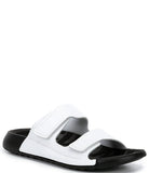 Ecco Two-Strap Sandals Ecco Womens 2nd Cozmo Sandals - Bright White