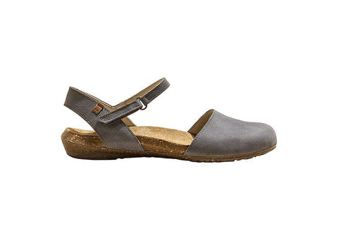 El Naturalista Ankle Strap Sandals Pleasant Vaquero / 35 EU / B (Medium) Naturalista Womens Wakataua Shoes- Pleasant Vaquero