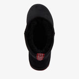 Emu Australia Slippers - Open Heel Emu Australia Sharky Mini Boots- Black/ Cherry