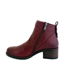 Everly Ankle Boots Everly Women's Andrea Low Boots - Burgundy