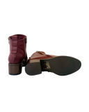 Everly Ankle Boots Everly Women's Andrea Low Boots - Burgundy
