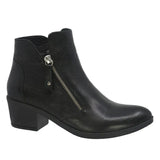 Everly Ankle Boots Everly Womens Olivia Boots - Black Leather