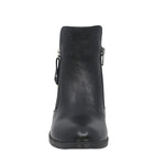 Everly Ankle Boots Everly Womens Olivia Boots - Black Leather