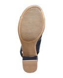 Everly Heeled & Wedge Sandals Everly Women's Phoenix 01 Slingback Heels- Navy Marine