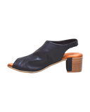 Everly Heeled & Wedge Sandals Everly Women's Phoenix 01 Slingback Heels- Navy Marine