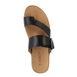 Everly Thong Sandals Everly Women's Julia 01 Sandals- Black