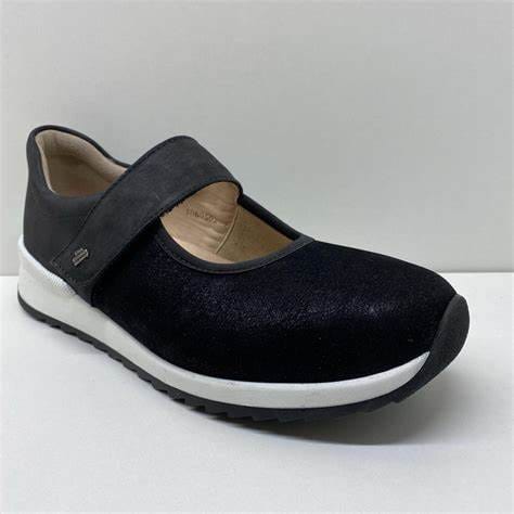 Finn Comfort 0 - Shoes Black / 34 EU / B (Medium) Finn Comfort Womens Assenza Mary Jane Shoes - Buggy Schwarz