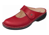 Finn Comfort Clogs Wide / Red / 35 EU Finn Comfort Women's Stanford Mary Jane Clogs - Venezia Red