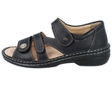 Finn Comfort Closed-Back Sandals Finn Comfort Women's Biella-Soft Sandals- Black