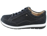 Finn Comfort Lifestyle Sneakers Finn Comfort Men's Osorno Shoes - Nubukrona/Night