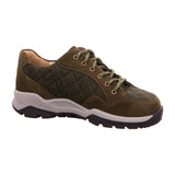 Finn Comfort Lifestyle Sneakers Finn Comfort Women's Tessin Walking Shoes- Nubuk/ Quilt Olive