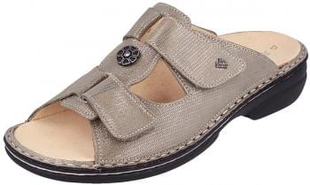Finn Comfort Two-Strap Sandals Finn Comfort Women's Pattaya Sandals- Campagnolo Fango