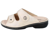 Finn Comfort Two-Strap Sandals Finn Comfort Women's Zeno Sandals- Everest/ Steam