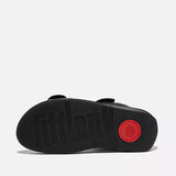 FitFlop Ankle Strap Sandals FitFlop Women's Lulu Adjustable Leather Back-Strap Sandals- All Black