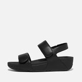 FitFlop Ankle Strap Sandals Medium / Black / 5 US FitFlop Women's Lulu Adjustable Leather Back-Strap Sandals- All Black
