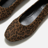 FitFlop Dress Shoes FitFlop Women's Delicato Ballerina Flats- Leopard Suede