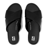 Fitflop Sandals Fitflop Womens Gracie Cross Slides - All Black