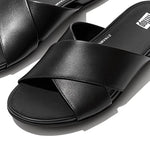 Fitflop Sandals Fitflop Womens Gracie Cross Slides - All Black