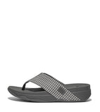 Fitflop Sandals Fitflop Womens Surfa  Toe Post Sandals - Pewter Mix